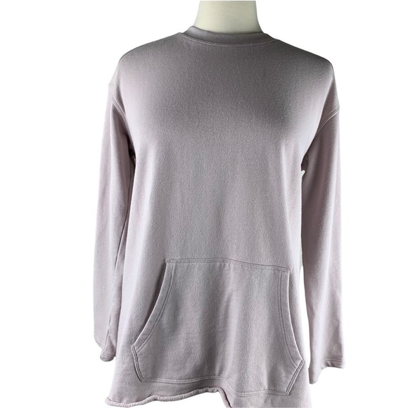 Calvin Klein Performance Dusty Rose Sweatshirt with Tie Backs Size - Picture 7 of 8